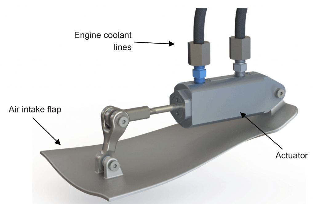 Thermostatic Solutions Keeping Cool While Airborne Custom Thermal Actuator