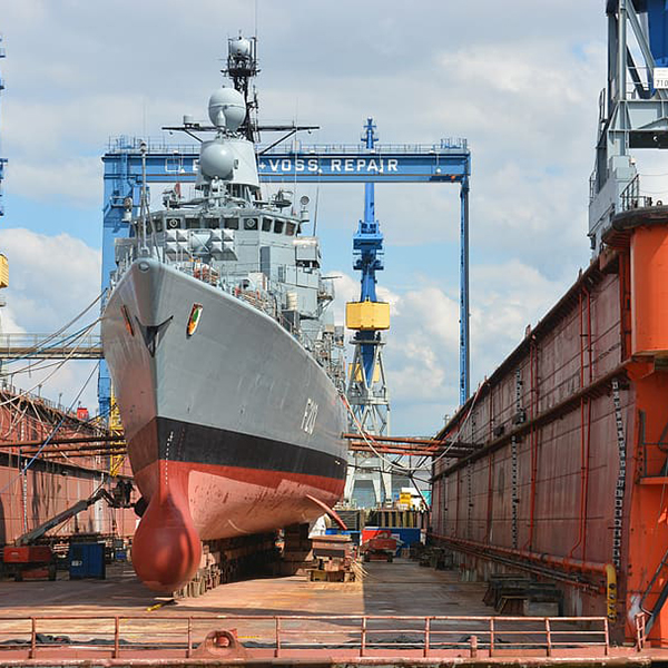 Freeze Protection For Dry-Docked Ships