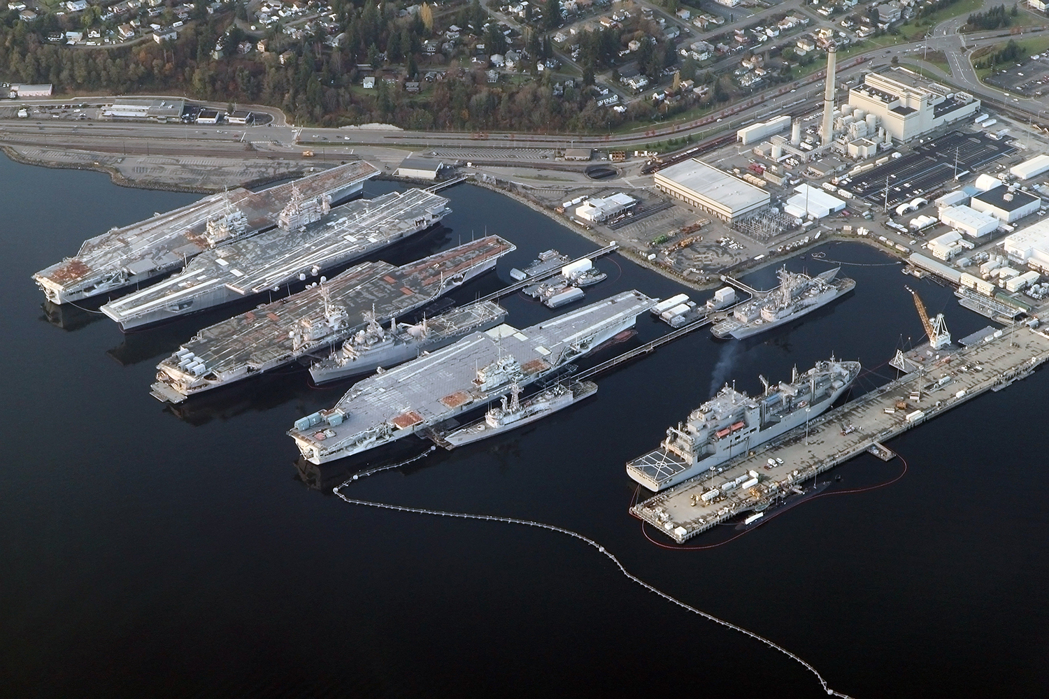 Puget Sound Naval Shipyard - use water line freeze protection