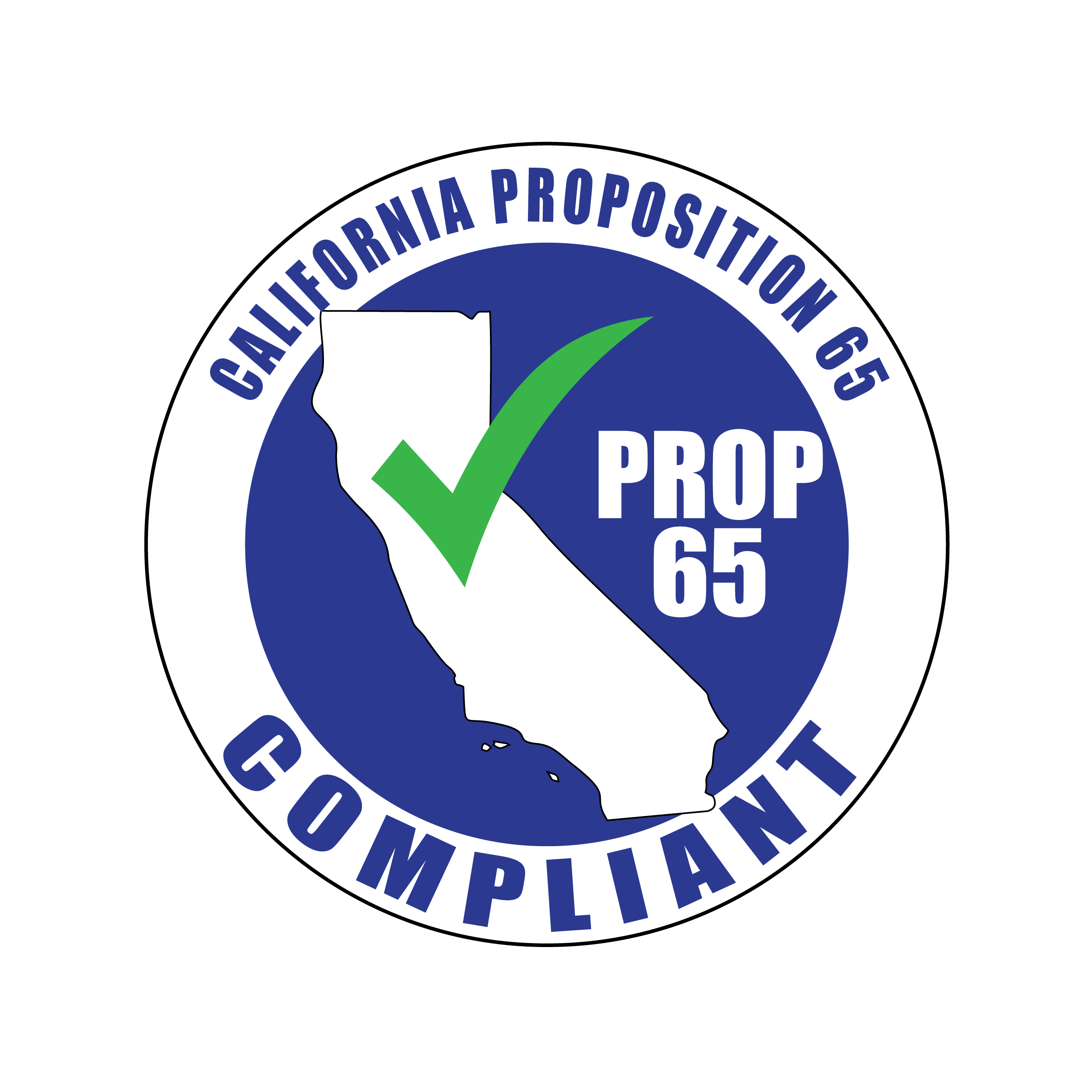 California Prop 65 Compliant