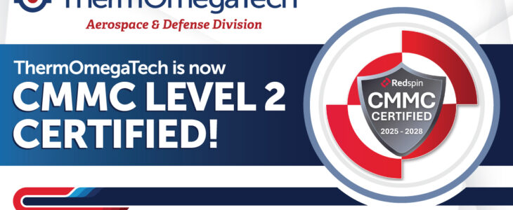 ThermOmegaTech® Achieves CMMC Level 2 Certification